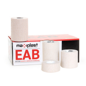 Eabs Elastic Adhesive Bandage: MAXIPLAST COTTON ELASTIC ADHESIVE BANDAGE EAB