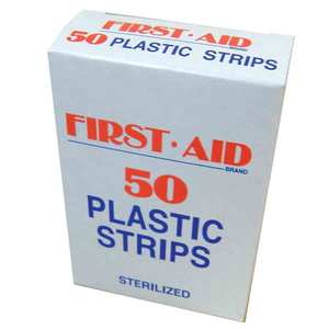 Blister Care 1: PLASTERS FIRST AID BOX OF 50