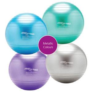 Exercise Balls: LOUMET PRO FITNESS SWISS BALL - METALLIC COLOURS