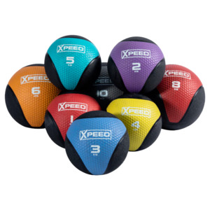 Pilates Equipment: ALLCARE MEDICINE BALLS - DURABLE PVC SHELL WITH A UNIQUE WEIGHTED FILLING