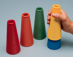 Hand Exercisers: ECONOMY STACKING CONES
