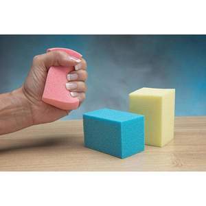 Hand Exercisers: SLO FOAM EXERCISERS - OPEN CELL FOAM WITH 100% MEMORY