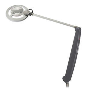 Lamps: AFMA 100/LF3 MAGNIFIER LAMP WITH TUBE - SILVER GREY