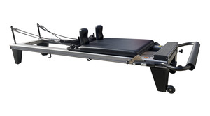 Reformers 1: CROSSOVER ALUMINIUM REFORMER WITH LEG STAND- GALLERY SERIES