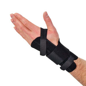 Wrist Braces Supports: Latex Free Wrist Short - Black