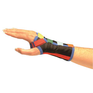 Wrist Braces Supports: Paediatric Wrist Splint - Multi Coloured