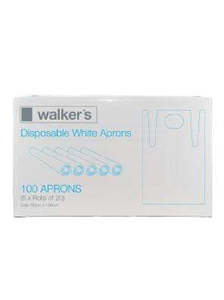 Gloves Ppe: WALKER DISPOSABLE WHITE APRONS
