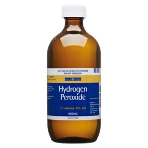 Pharmaceuticals: HYDROGEN PEROXIDE