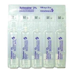 Anaesthetics: XYLOCAINE PLAIN 5ML x 50