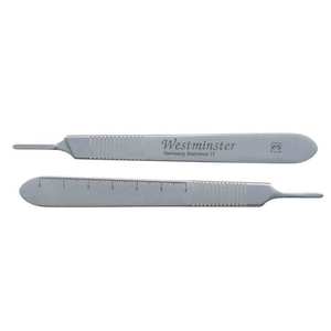 Surgical Blades: WESTMINSTER SCALPEL HANDLE #3 GRADUATED S/S EACH