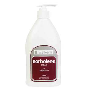 WALKERS SORBOLENE LOTION + VITAMIN E 500ML PUMP