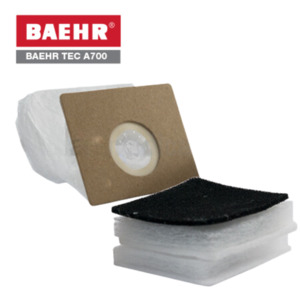 Podiatry Drills: BAEHR A700 DUST BAGS PKT 10 (Includes 1 x Filter Set)