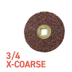 Sanding Discs Mandrels: MOORES GARNET DISCS EXTRA COARSE (PACK 200)