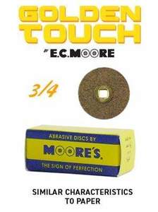 MOORES GOLDEN TOUCH SANDING DISCS (PACK-200)
