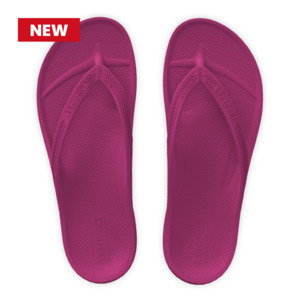 LIGHTFEET ARCH SUPPORT JANDALS - FUSCIA