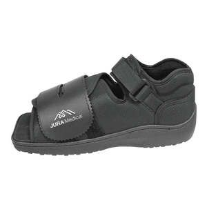 Surgical Shoes: Jura Post-Op Shoe Womens - Black
