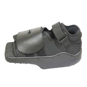 Surgical Shoes: FOREFOOT OFF-LOADER (HEEL) SHOE - BLACK