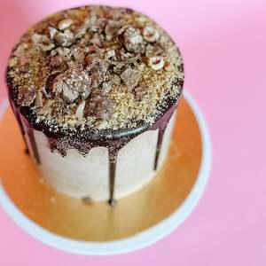 Chocolate Hazelnut Truffle Cake