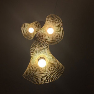 Products: Bamboo Pendant - Small White Sands Interiors