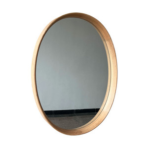 Products: Framed Oak Natural Mirror White Sands Interiors