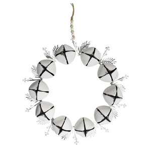 Products: Christmas Bell Wreath (large) White Sands Interiors