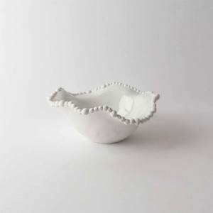 Products: Melamine Pearl Bowl 20cm White Sands Interiors