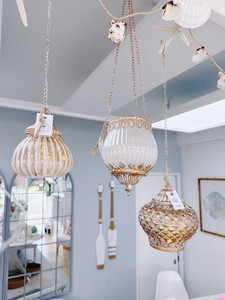 Balle Lantern LED White White Sands Interiors