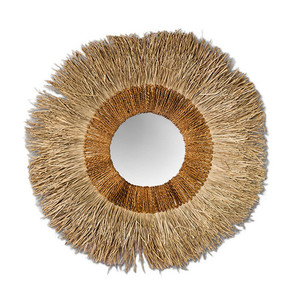 Products: Seagrass Circular Mirror White Sands Interiors