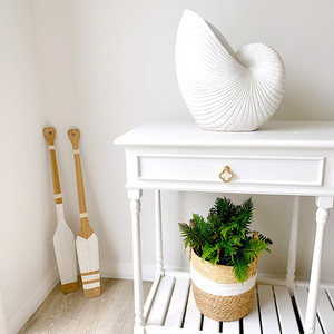 Products: Triple Stripe Rustic Oar White Sands Interiors