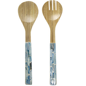 Products: Servers Soft Blue 2 piece White Sands Interiors