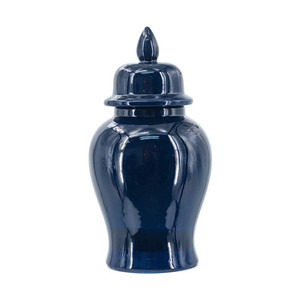 Products: Blue Porcelain Ginger Jar White Sands Interiors