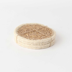 Seagrass Coasters s/4 White Sands Interiors