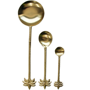 Palm Spoon Serving Set S/3 White Sands Interiors