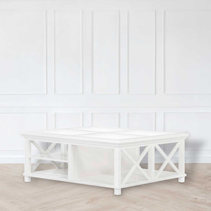 Hamptons Coastal Coffee Table White Sands Interiors