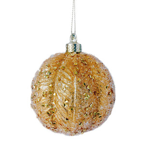 Gold Ornate Bauble White Sands Interiors