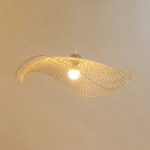 Products: Bamboo Pendant - Medium White Sands Interiors