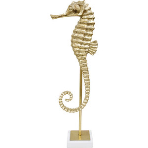 Decorative Seahorse on Stand White Sands Interiors