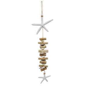 Hanging Starfish w/Driftwood White Sands Interiors