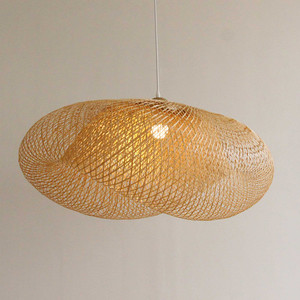 Bamboo Pendant - Large White Sands Interiors