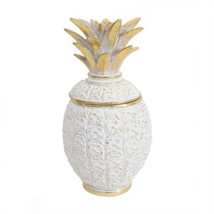 Pineapple Box White Large White Sands Interiors