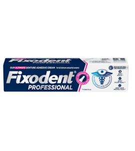 Oral Care: Fixodent Professional Ultimate Denture Adhesive Cream for Full and Partial Dentures 51g