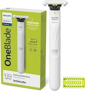 Philips Norelco OneBlade Unisex Intimate Personal Groomer USB-A Rechargeable