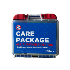First Aid Self Testing: Care Package All Purpose First Aid Kit 100pcs