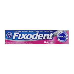 Denture Care: Fixodent® Complete Original Denture Adhesive Cream  68g