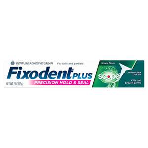 Denture Care: Fixodent® Plus Scope Flavour Denture Adhesive Cream 57g