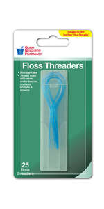 GNP Floss Threaders 25 PACK
