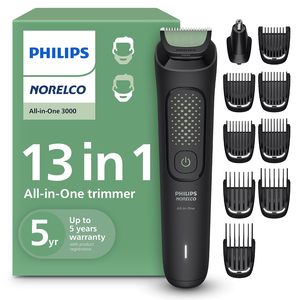 Shavers And Hair Removal: Philips All-in-One 3000 Series 13-in-1 Trimmer