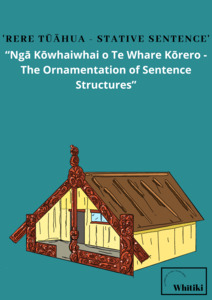 Posters: Rere Āhua - Stative Sentence Poster