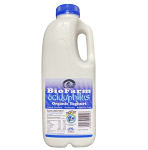 Local Organic BioFarm Yoghurt - Acidophilus 1 L