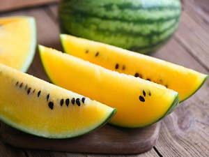 Fruit Only: Dargaville Organic Watermelon Yellow